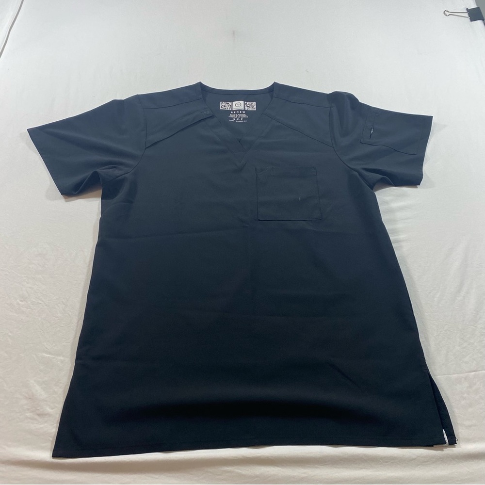 WonderWink Black Short Sleeve Tee
